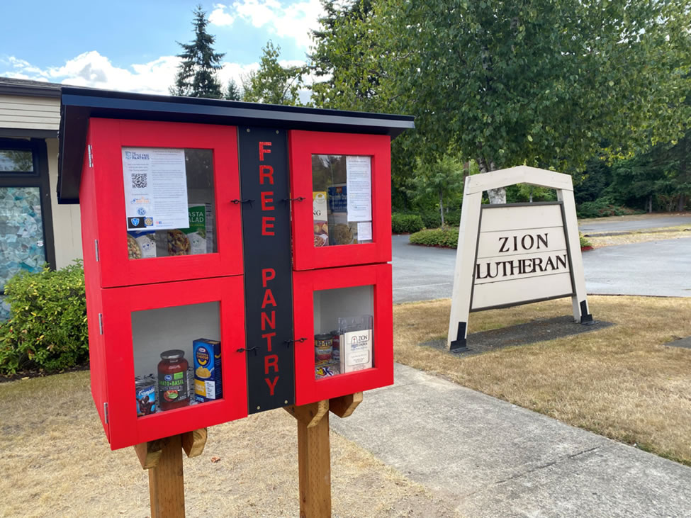Zion Lutheran Church - free pantry